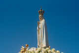 Fototapeta Sypialnia - Statue of Our Lady of Fatima at the Sanctuary of Our Lady of Fatima, Portugal