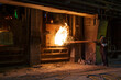© Елена Бионышева-Абра - Copper toughening process in gas furnace.