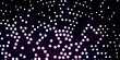 Dark Purple vector backdrop with circles.