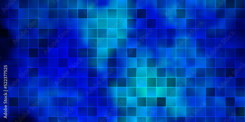 Light BLUE vector texture in rectangular style.