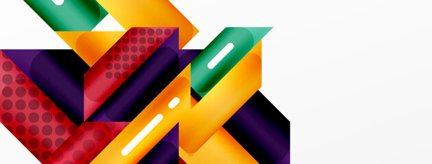 Background minimal geometric composition. Lines design vector illustration for wallpaper banner background or landing page