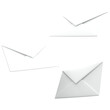 © FA_Studio - 3d envelope icon on white color, for UI, poster, banner, social media post. 3D rendering
