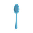 cutlery vector teaspoon isolated illustration