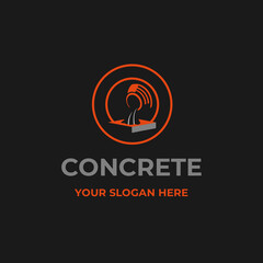 Concrete Company Logo Template