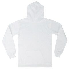 Wall Mural - White Pullover Hoodie mockup, Cutout.
