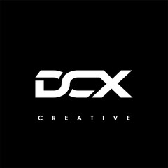 DCX Letter Initial Logo Design Template Vector Illustration