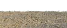 Rocks And Sandy Soils On A Transparent Background
