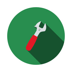 Canvas Print - Adjustable Wrench Icon