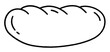 © Sathaporn - Bread loaf linear icon
