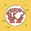 © Myvector - Poker game icon