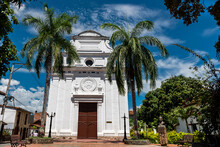 Santa Fe De Antioquia - Colombia. July 29, 2022. Heritage Town Of Colombia That Keeps The Most Important Historical Treasures Of The Colonial And Republican Period In The Department