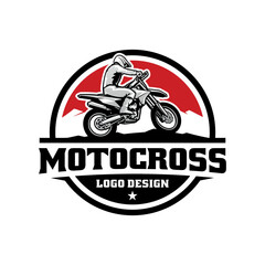 Sticker - Adventure sport motocross badge emblem ready made logo