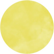 Watercolor Of Yellow Circle Background