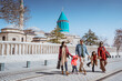 © Odua Images - asian family visiting mevlana museum in konya turkey