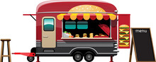 Food Truck Vehicle - Burger Store