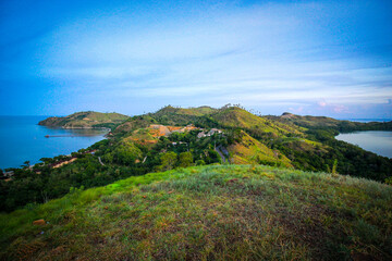  Beautiful scenery in Labuan bajo, islands like pieces of heaven scattered on the earth.