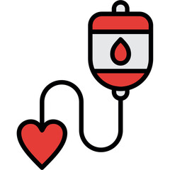 Poster - Blood Donation Icon