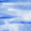 © tanialerro - Abstract blue winter watercolor hand-painted for background.