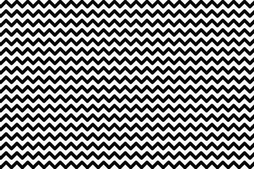 Poster - black and white seamless pattern