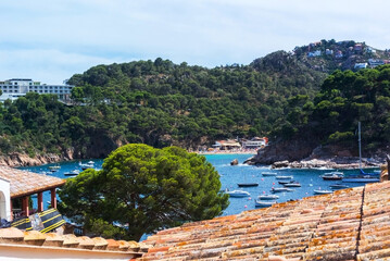 Wall Mural - Panorama over the rooftops