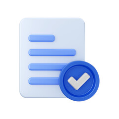 Fototapete - folder and file 3d icon illustration