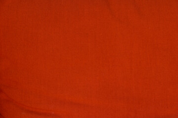 Poster - Red wrinkled fabric texture for background