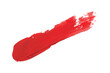 red brush isolated on transparent background red watercolor,png