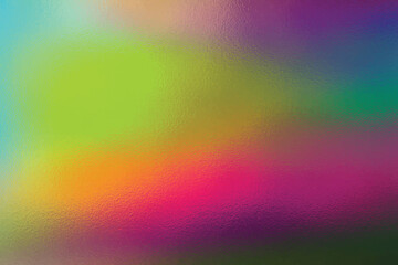 Wall Mural - shiny iridescent holographic rainbow foil, vivid colorful background vector for print artworks.