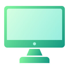 Wall Mural - Monitor Icon