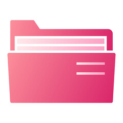 Canvas Print - Folder Icon