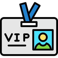 Sticker - VIP Pass Icon