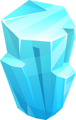 Poster - Iceberg, arctic frozen water block, ice crystal