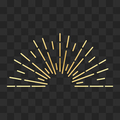 Wall Mural - circle sunburst. radial sun shine stamp. vector radial vintage explosion symbol