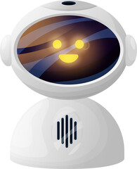 Wall Mural - Chatbot virtual AI service support robot chat bot