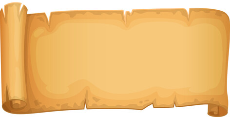 Wall Mural - torn parchment scroll paper manuscript old papyrus
