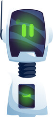 Fototapete - Chatbot virtual AI service support robot chat bot