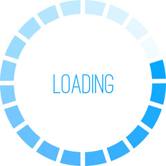 Poster - Circle loading bar, download progress round loader