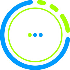 Poster - Load reboot circle bar, progress buffer or loader