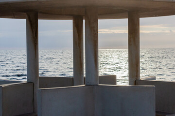 view from the sea