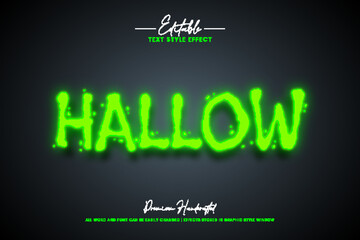 Poster - Halloween Editable Text Style Effect