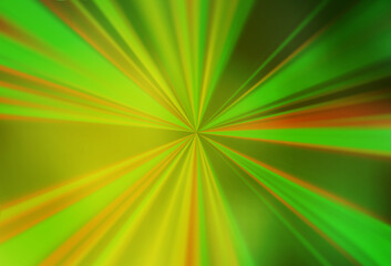 Light Green, Yellow vector colorful abstract background.