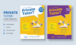 © Gentle Graphix - Private Tutor Flyer Template, Home Tuition Flyer, Online Tutors Flyer Template, Course Poster Template, Education Flyer