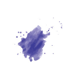 Poster - Watercolor paint stains backgrounds. Art element illustration for your design.