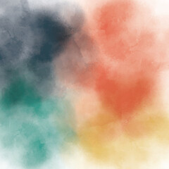 Poster - Watercolor paint stains backgrounds. Art element illustration for your design.