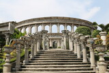 Fototapeta Uliczki - Kolosseum in Tarlac, Region Pampanga, Philippinen