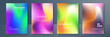 © Badr Warrior - Blurred backgrounds set with modern abstract blurred color gradient patterns. Templates collection for brochures, posters, banners, flyers and cards. Vector illustration.
