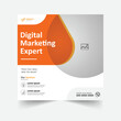 Digital Marketing Promotion Banner, Digital Marketing Social Post Template