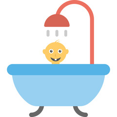 Poster - Baby Bath 