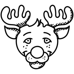 Sticker - Reindeer 