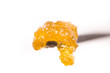Cannabis concentrates and extract close up macro
